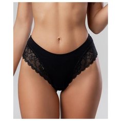 ФЭСТ Трусы слипы средней посадки, размер 88-94, черный