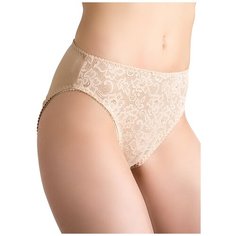 ФЭСТ Трусы слипы высокой посадки, размер 104-110, бежевый