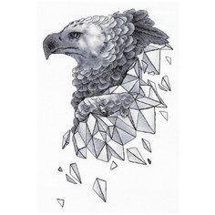 PANNA Набор для вышивания Геометрия. Орел 23.5 x 33.5 см (J-7146)
