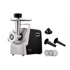 Мясорубка Moulinex HV7 ME 546810, черный/серебристый