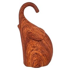 Статуэтка Lefard Marble Слон, 19 см коричневый