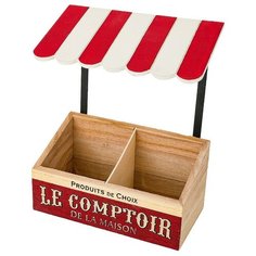 Подставка для специй Lefard Французская кухня 124-168 бежевый/красный/белый