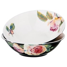 Lefard Набор салатников Винтаж 16 см 2 шт черный/белый