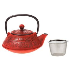 Lefard Заварочный чайник 400 мл, красный