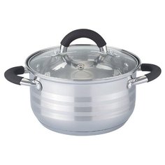 Кастрюля Agness 937-120, 1.9 л, серебристый