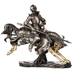 Статуэтка Lefard Рыцарь, 32 см серебристый