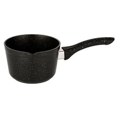 Ковш Agness 936-209, 0.7 л, черное золото