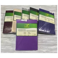 Пододеяльник, сатин на молнии; Темная лаванда; размер 2.0 АльВиТек