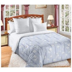 Постельное белье «Полевые цветы 1», перкаль (2 спальное), Книжка ПВХ Текс Дизайн