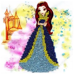 Набор для вышивания бисером "WH" ДП0001 Принцесса-1 Woman Hobby