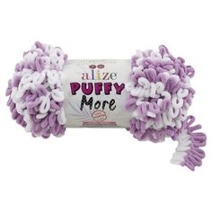 Пряжа Alize Puffy More, 150 г, 11.5 м, 2 шт., 6283