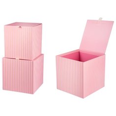 Комплект коробок из 2шт. квадрат 189525 Русские подарки