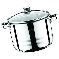 Кастрюля со стеклянной крышкой Rainstahl RS/CS 2102-22, капсульное дно. Объем 4,5л