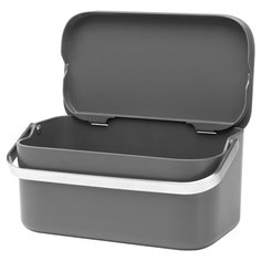 117541 Контейнер для пищевых отходов, темно-серый Brabantia