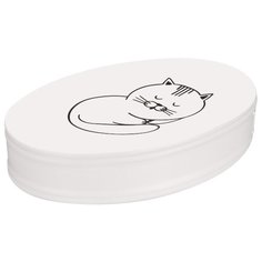 Мыльница настольная, керамика, Happy Cats Fora