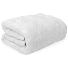 Одеяло стеганое Сирень 200*220 см 150гр/м2 микрофибра белая ОДТ027