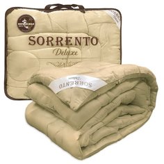 ПП Одеяло евро "Верблюжья шерсть" классика Sorrento Deluxe сатин 200*215