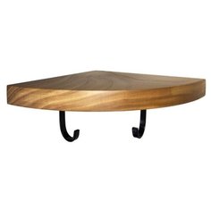 Orange CORNERSHELF-200KHOOK полочка угловая с крючками из массива