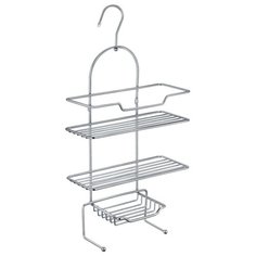 Полка прямоугольная трехэтажная хром Fixsen FX-870