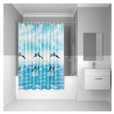 Штора для ванной комнаты Iddis PEVA P21PV11i11 180х180 см