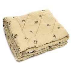 Одеяло "Верблюд" 2,0сп (175х210) Тик, зимнее 400гр Растекс