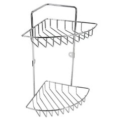 Полка для ванной Rosenberg R-385231, 2-х ярусная