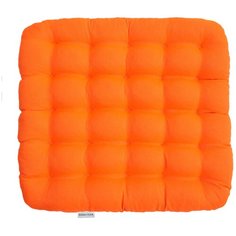Подушка на сиденье AMARO HOME Eco Line 40х40 см, (оранжевый)