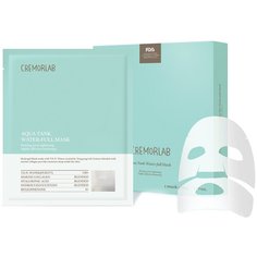Cremorlab Aqua Tank Water-full Mask интенсивно увлажняющая маска с морским коллагеном, 25 г, 5 шт.