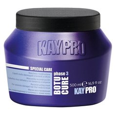 KayPro Botu-Cure Phase 3 Special Care Маска восстановление очень поврежденных и склонных к ломке волос с ботоксом, 500 мл