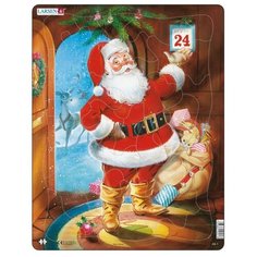 Рамка-вкладыш Larsen Санта Клаус (JUL1), 33 дет.