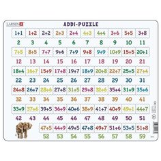 Рамка-вкладыш Larsen Математика Сложение (AR8), 58 дет.
