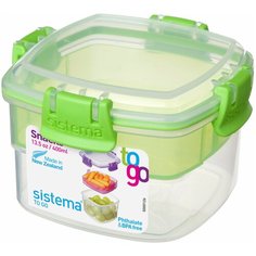 Sistema Контейнер двухуровневый TO GO 21320, 11.5x11.5 см, зеленый