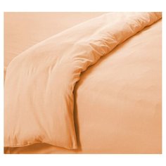 Пододеяльник Текс-Дизайн трикотаж 172 x 215 см персиковый