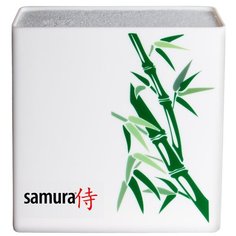 Samura Подставка Hypercube белый с бамбуком
