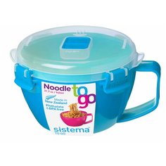 Sistema Кружка для лапши TO GO 21109, 17.5x17.5 см, синий
