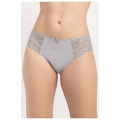 Empreinte Трусы слипы Kate с высокой посадкой, с кружевом, размер 46, серый