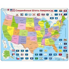 Рамка-вкладыш Larsen США (K12), 48 дет.