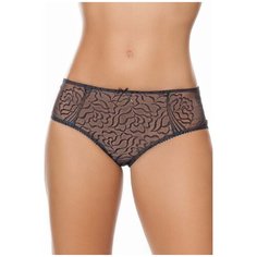 Empreinte Трусы шорты Carolyn с ажуром средней посадки, размер 42, темно-серый