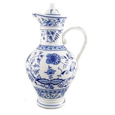 Кувшин LEANDER Мэри-Энн, Гжель 2.3 л белый/синий