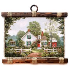 Панно Универсальный Свиток Любимый дом 32х33 см