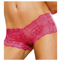 Baci Lingerie Трусы шорты кружевные Barbie, размер L, розовый