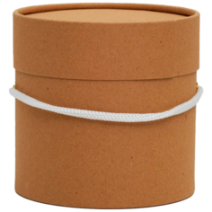 Коробка подарочная ИП Тимшин Иван Валерьевич Круглая, 12 х 12 см коричневый