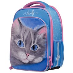 Berlingo Ранец Expert Plus Lovely, голубой/розовый