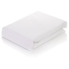 Простыня АльВиТек сатин на резинке 180 х 200 см белый