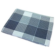 Покрывало Vladi Клетка 140 х 200 см, голубой/синий