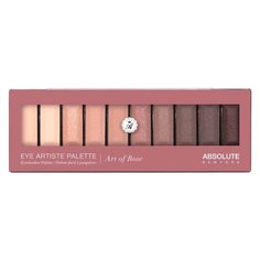 Absolute New York Палетка теней Eye Artiste art of rose