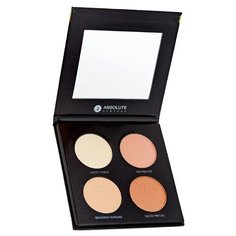 Absolute New York Палетка хайлайтеров Glow in the City New York Glow