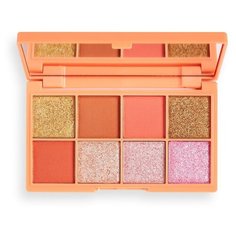 I Heart Revolution Палетка теней для век Mini Tasty peach