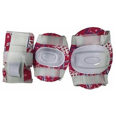 Комплект защиты Action PW-340, р. M, белый/красный Action!