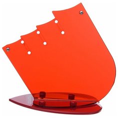 Fissman Подставка для ножей Flamenco красный